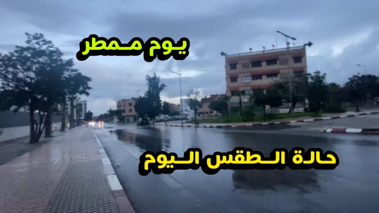 حالة الطقس اليوم : اجواء الشتاء في الصباح الباكر 