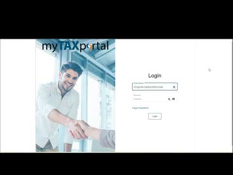 Tax Portal Logging Back In