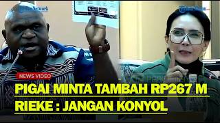 DEBAT PANAS Menteri Pigai di DPR Mendadak Minta Tambah Anggaran, Rieke : Jangan Konyol Dong