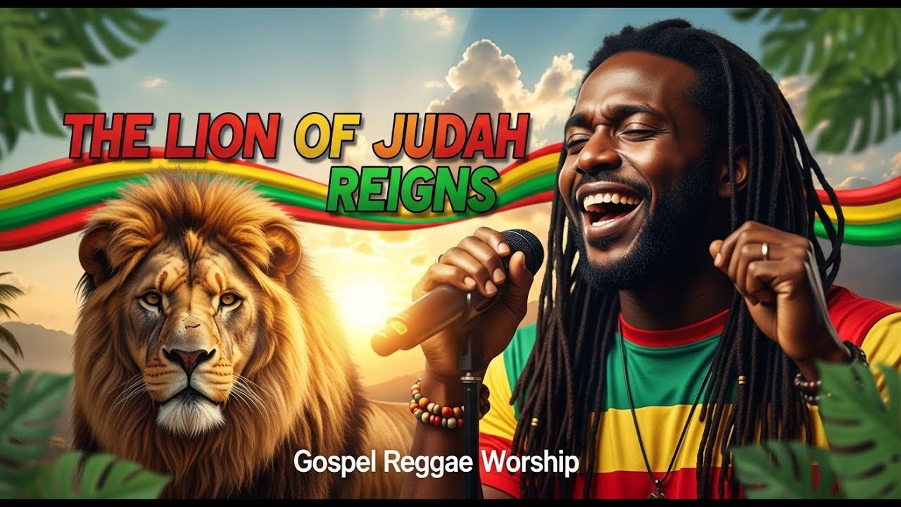 The Lion of Judah Reigns 🦁 | Powerful Reggae Gospel Worship | Zion ...