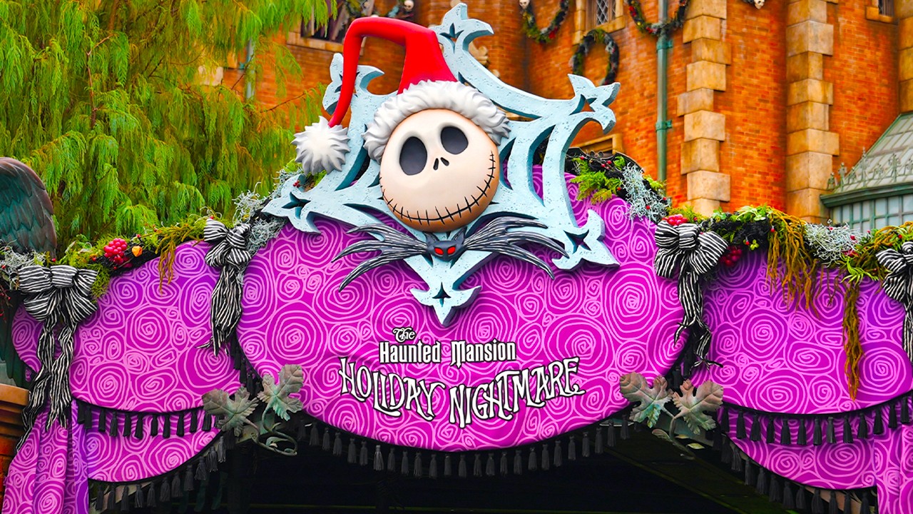 Haunted Mansion Holiday Nightmare - Tokyo Disneyland Ride 2026 [4K POV]