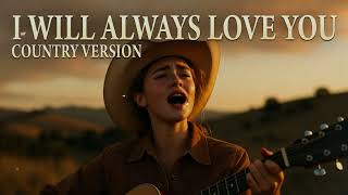 WildRose Melody – I Will Always Love You (Country Female Cover) | Original by Whitney Houston