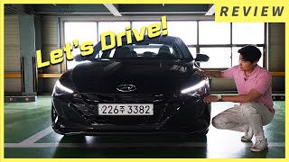 2021 Hyundai Elantra In-Depth Test Drive - Now it is HANDSOME!  No more ugly TRIANGLES. видео