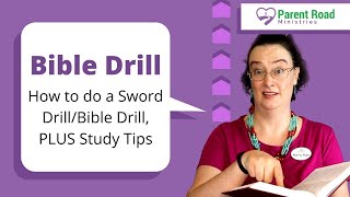 How to do a Sword Drill/Bible Drill, PLUS Study Tips screenshot 3