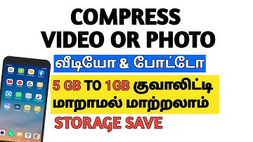 compress video without losing quality android tamil / Askas mobile tips
