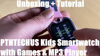 Smartwatch telefono per bambini con giochi e lettore MP3, touch screen da 1,54 pollici: unboxing ... screenshot 1