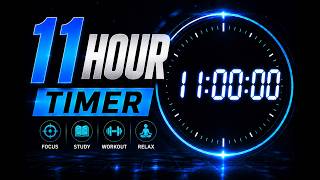 11 Hour Timer ⏳ | 660 Minute Countdown with Loud Alarm Guide