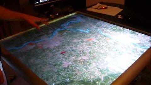 Multitouch table : Lisa v1