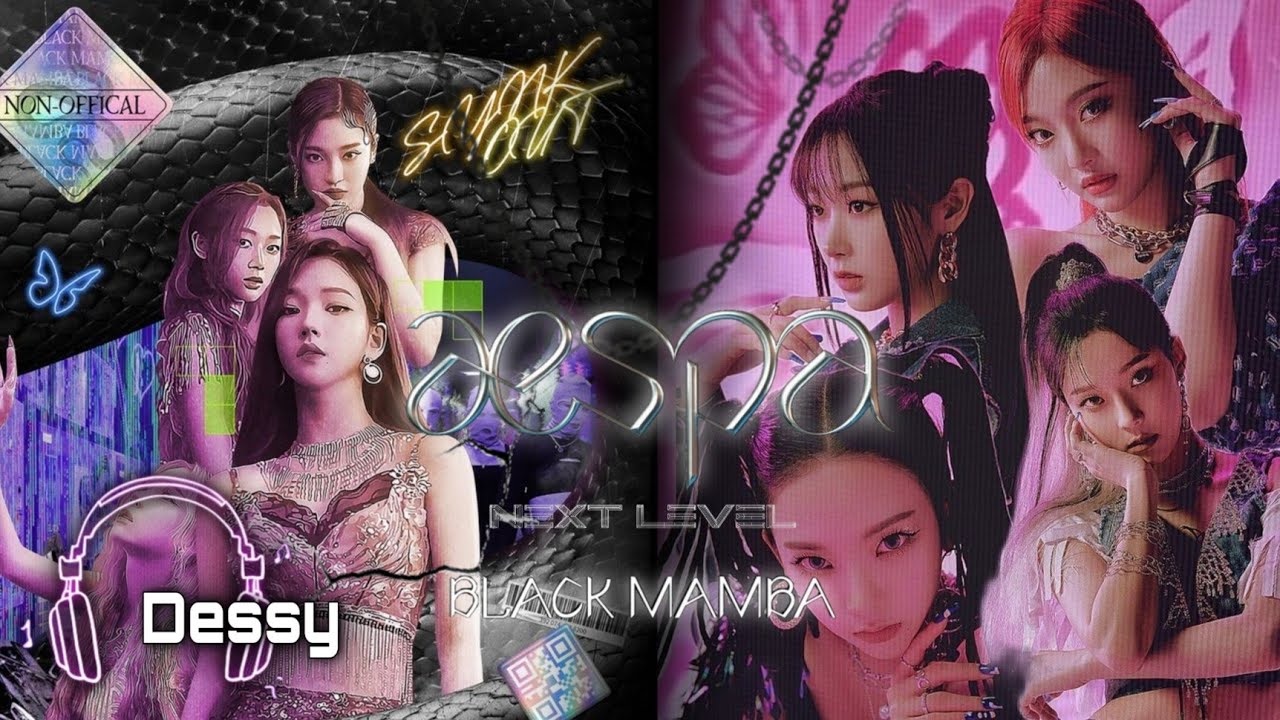 aespa NEXT LEVEL + BLACKMAMBA award show perf concept