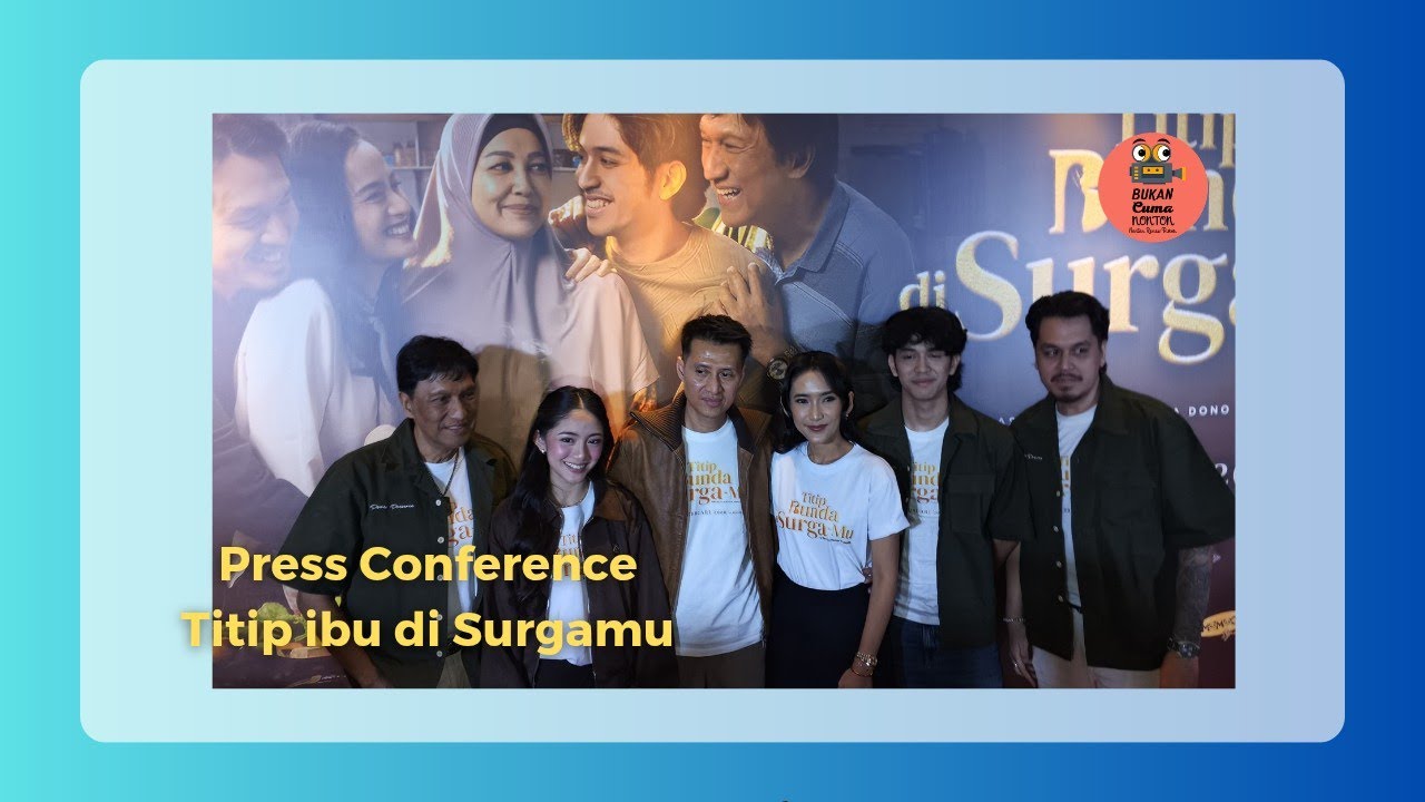 Press conference Ikang fauzi dan meriam Belina di Titip ibu d surgamu