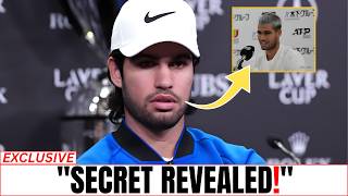 ALCARAZ FINALLY BREAKS SILENCE — The REAL Reason He Rushed From Laver Cup to Japan!