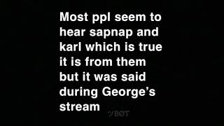 Go Ahead, Say It With Your Chest Original Audio