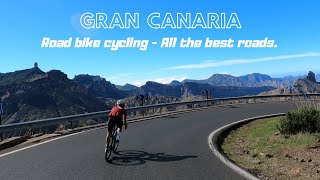 Gran Canaria road bike cycling 2023. All the best routes and roads.