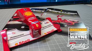 Build the Michael Schumacher F1-2000 Ferrari - Stages 1-2