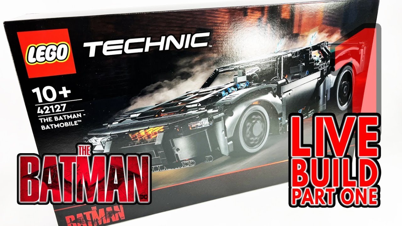 LEGO Technic 42127 - The Batman Batmobile - detailed preview 