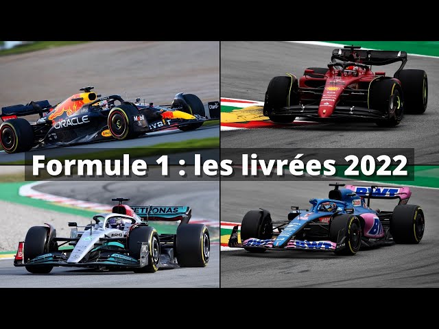 F1 2022 : découvrez les 10 nouvelles monoplaces de la saison