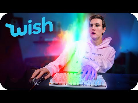 $20 Weird Futuristic Gaming Keyboard from Wish.. | Foci