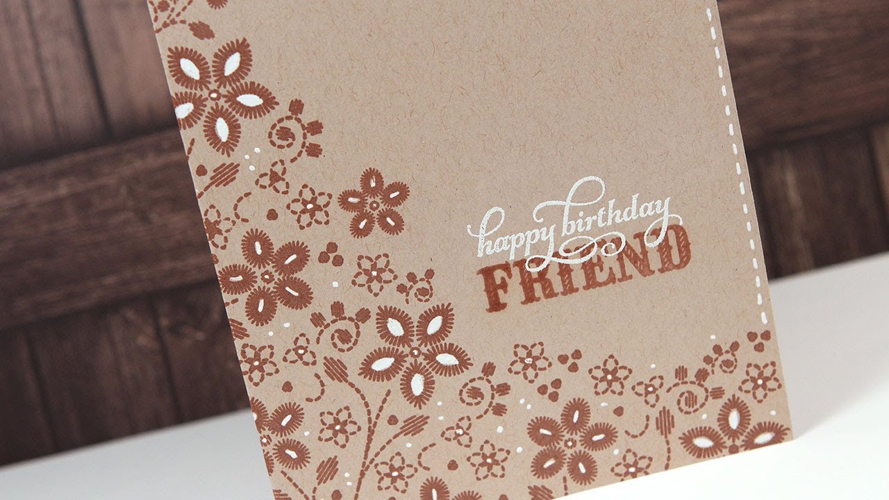 Friday Focus - Birthday Card #8 kwernerdesign 2018