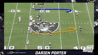 DARIEN PORTER vs CORTLAND SUTTON: FILM STUDY ANALYSIS OF 2025 AFC WEST MATCHUP #raiders #broncos