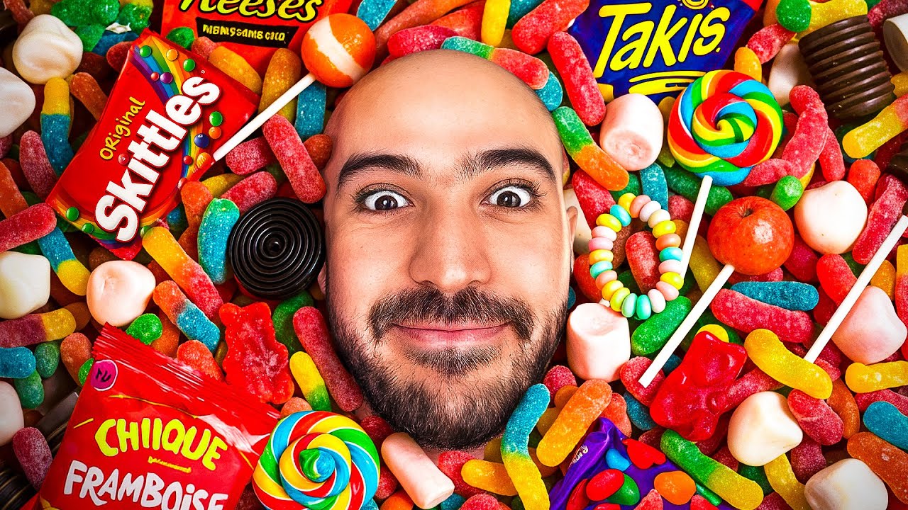 Dégustation de bonbons avec mon fils !