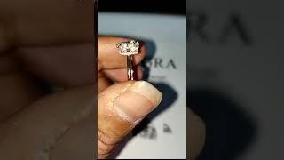 2.60ct 7x9mm Emerald Cut Moissanite Hidden Halo Engagement Ring in 18k Rose Gold for Rachel Shereyko