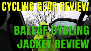 BALEAF Men's Cycling Running Waterproof Jacket Review