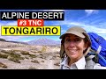 Alpine Desert Hike, Tongariro Northern Circuit,, NZ Great Walks 🥾 ⛺️ 🌋⛰