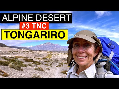 Alpine Desert Hike, Tongariro Northern Circuit,, NZ Great Walks 🥾 ⛺️ 🌋⛰