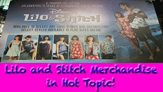 Lilo and Stitch Merchandise in Hot Topic!