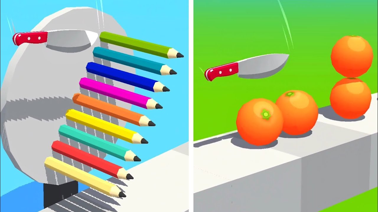 Slice It All Gameplay! Satisfying and Relaxing ASMR Slicing Video NEW UPDATE