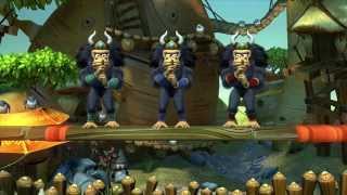Donkey Kong Country Tropical Freeze Boss 3 - Ba-Boom