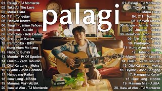 PALAGI - TJ Monterde 🎵 Chill OPM Love Songs With Lyrics 2024 🎧Top Trending Tagalog Songs Playlist