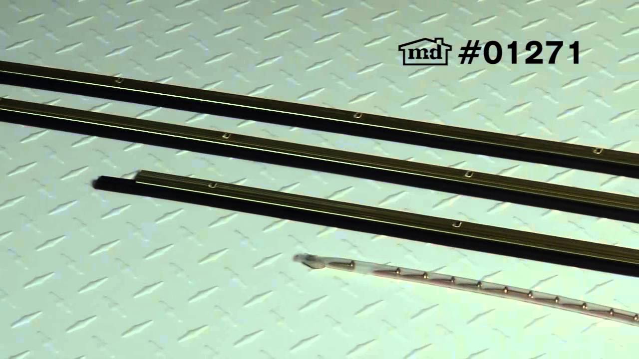 Md Building 01271 Door Weatherstripping with Screw 01271 YouTube