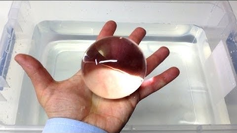 Water Balz Jumbo PART 2 Invisible Polymer Balls
