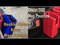 Daa racers vs ghost 360 mag pouches  production pouch shoot out