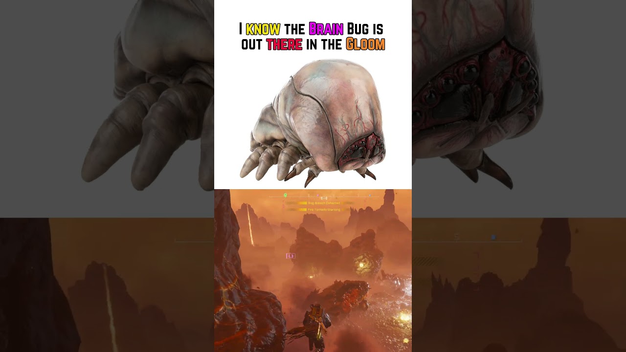 The Brain Bug Is Out There In The Gloom - Helldivers 2 