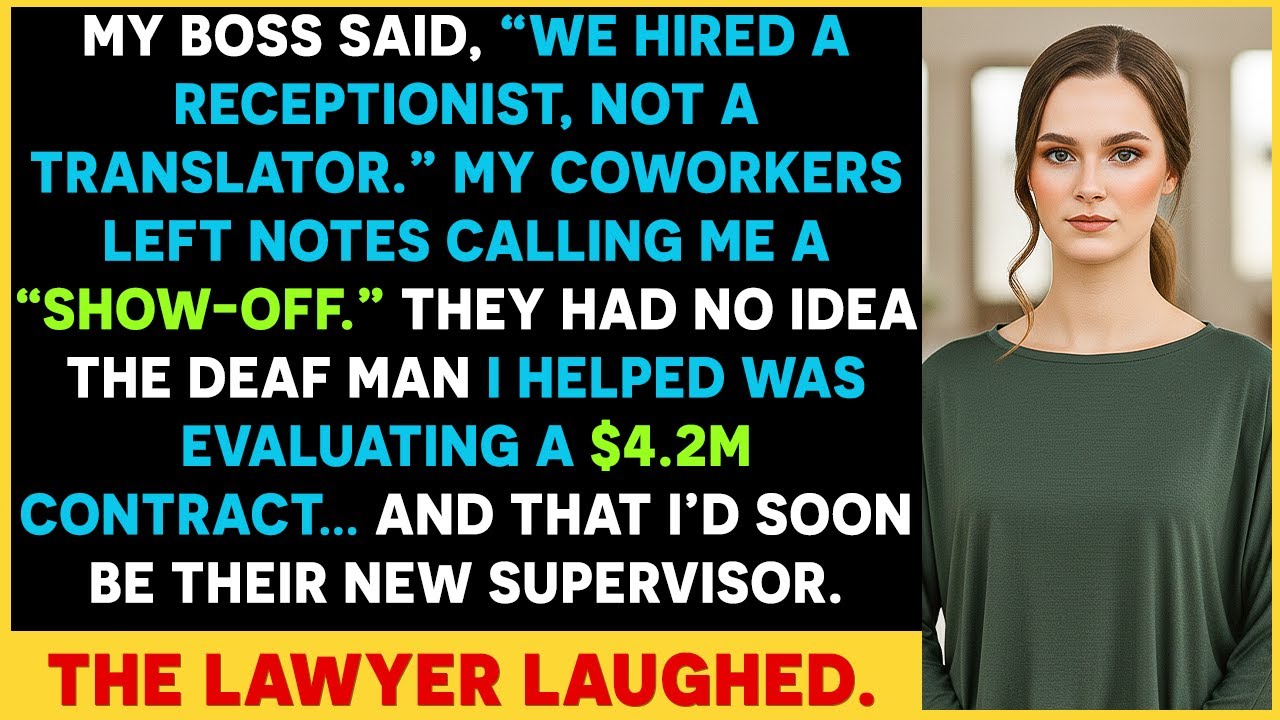 I Greeted a Deaf Visitor in Sign Language. I Had No Idea The CEO Was Watching.