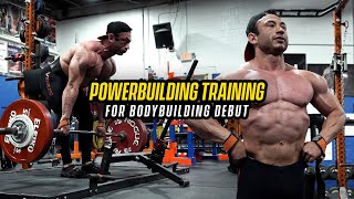 Carlos Moran | Powerbuilding Training for Bodybuilding Debut