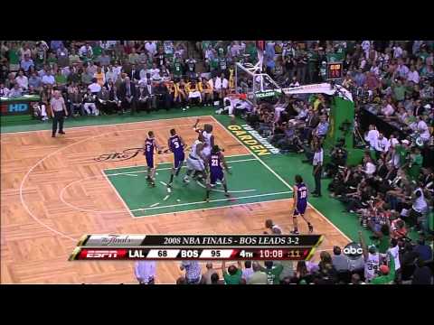 [HD] Ray Allen 26 points vs Lakers [2008 Finals Game 6]