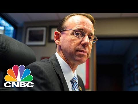 Deputy Attorney General Rod Rosenstein To Make Law Enforcement Announcement | CNBC