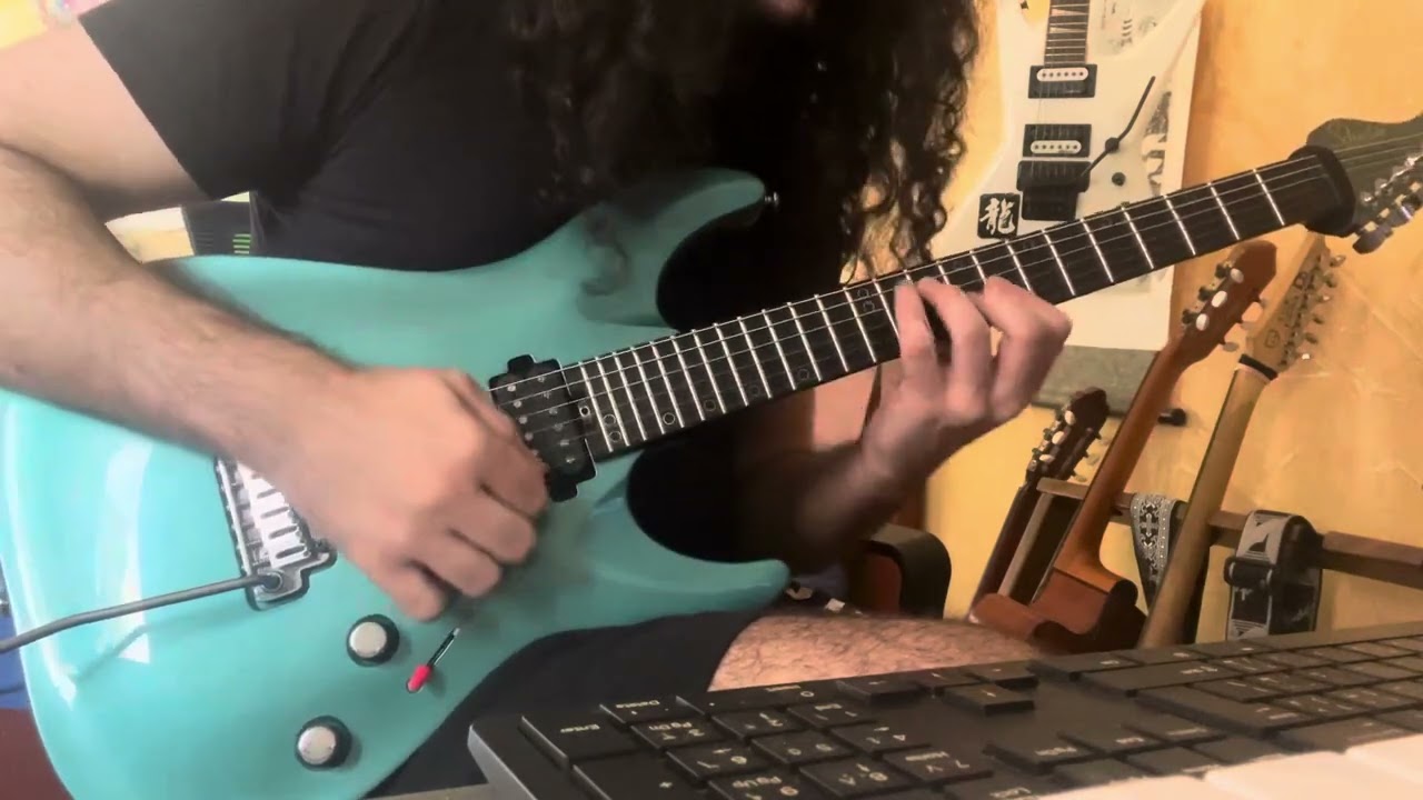 watamote opening guitar solo cover!! 