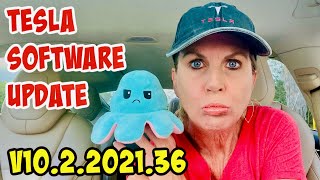 What's New in Tesla Software Update V10.2 2021.36?!?!