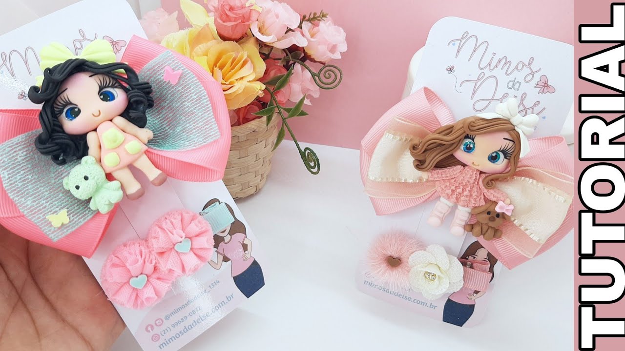 LAÇO CRUZADO COM BISCUIT FITA 38mm Passo a passo