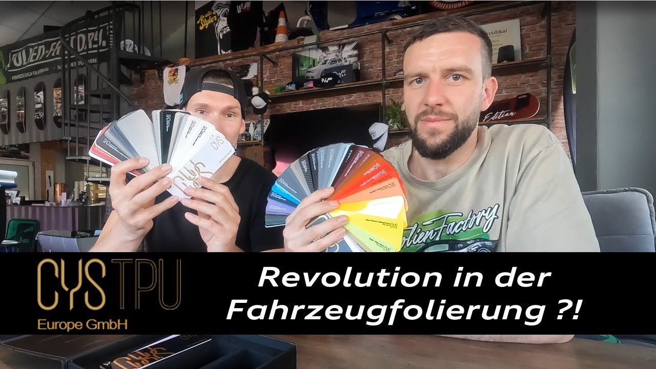 CYS TPU Folie - Eine Revolution in der Fahrzeugfolierung? (FOLIEN-FACTORY)