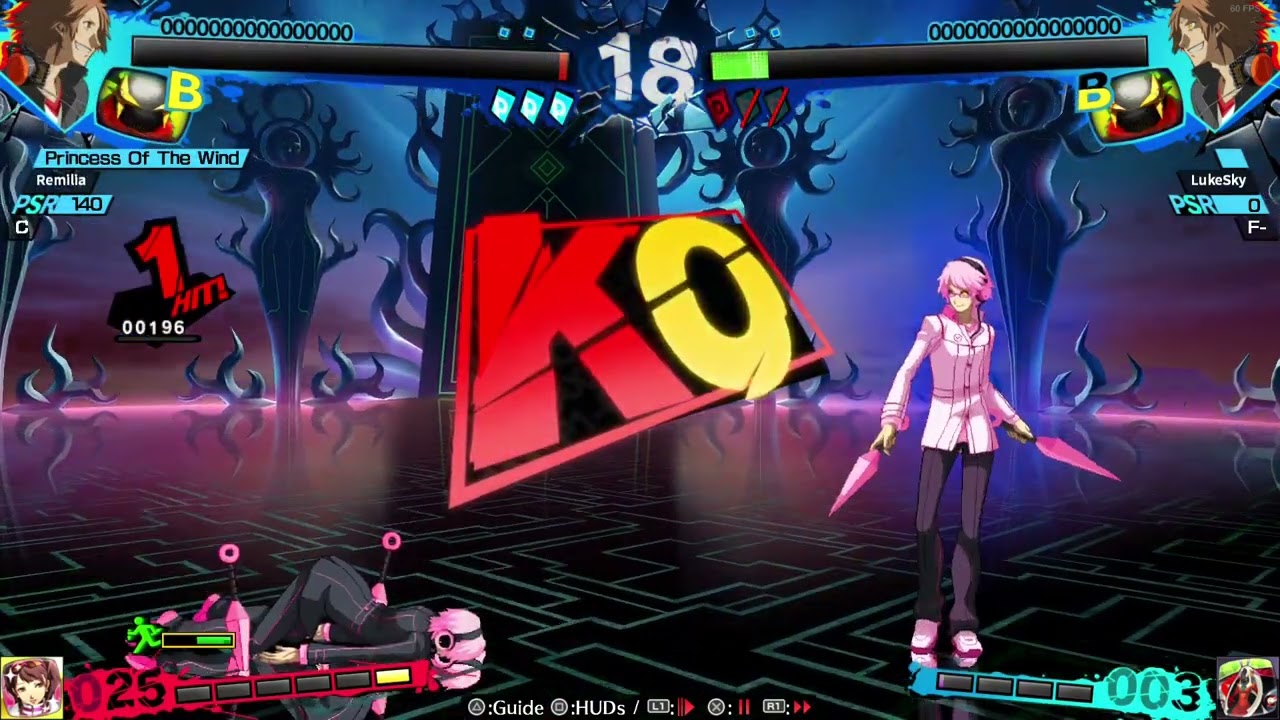 【P4U2 2.0】Yosuke Matches [42] | Nepu (Yosuke) Vs. LukeSky (Shadow Yosuke)