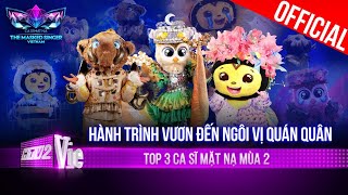 Hành Trình Top 3: Bùng nổ cảm xúc với playlist bài hát hay lịm tim | The Masked Singer Vietnam 2023