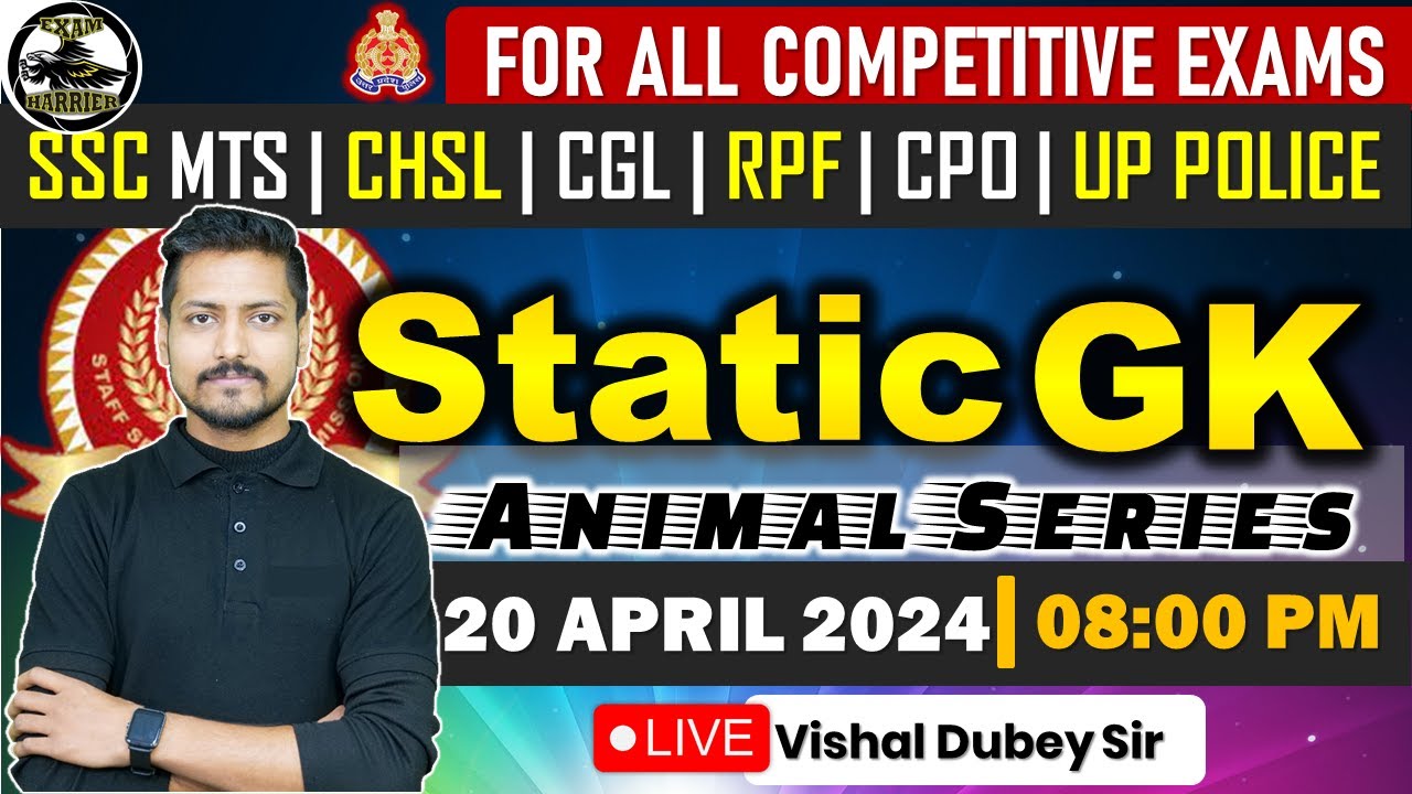 Static gk for UP Police | SSC CHSL | RPF SI | DSSSB | Phase 12 | SSC ...
