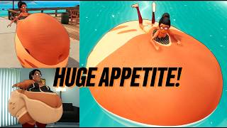 The Snackrooms | Sandy's Extreme Beach Belly Expansion!