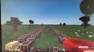 My first Redstone music Golden Hour