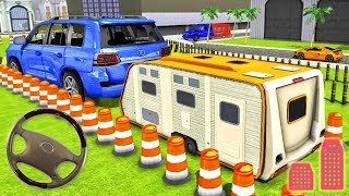 Camper Van Parking Trailer Cruiser - Car Driving Simulator | Android Gameplay screenshot 1